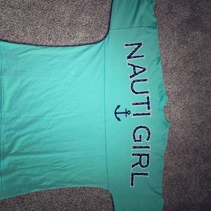 Beach Chic 🌊 Nauti Girl Crewneck